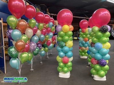 Kleurrijke Ballon Decoratie