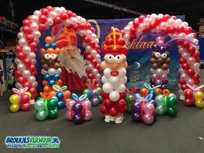 het spoor strelen gemakkelijk te kwetsen Sinterklaas Ballon Decoratie? Broekiesverhuur.nl Bunnik