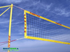 Beach Volleybal Net Compleet
