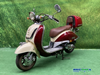 Decoratie Retro Scooter Rood
