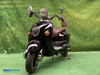 Decoratie Retro Scooter Zwart