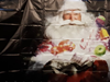 Decor Doek Kerst Santa PVC