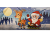 Decor Doek Kerst Vrolijk Kerstfeest PVC