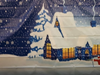 Decor Doek Winter Christmas and Snow PVC