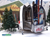 Photobooth Ski Lift Gondel Winter binnen