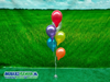 Gronddecoratie 6 Ballonnen