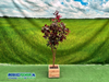 Kunst Ficus Groen-Rood 1.9 meter