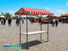 Party Kraam Rood - Wit  Party Kraam Rood - Wit