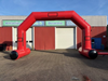 Promotieboog Rood 8x6 meter