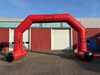 Promotieboog Rood 8x6 meter