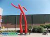 Sky Dancer Rood 6 meter