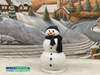 Sneeuwpop met warme sjaal