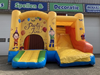 Springkussen Jumpy Party met glijbaan