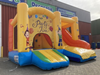 Springkussen Jumpy Party met glijbaan