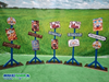 Thema decoratie bordjes Oktoberfest