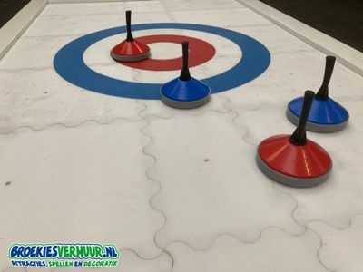 Curling en eisstockschießen Baan