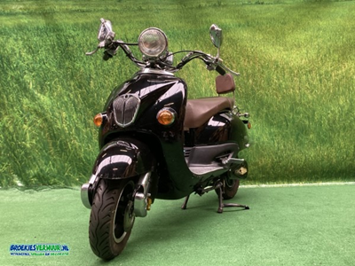 Decoratie Retro Scooter Zwart