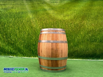Decoratie Kastanje Houten Vat 110 liter