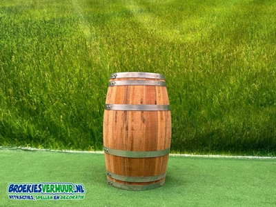 Decoratie Kastanje Houten Vat 160 liter