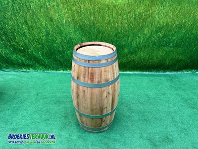 Decoratie Kastanje Houten Vat 50 liter
