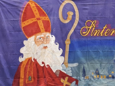 Decor Doek Sinterklaas Letterdoek