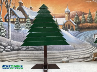 Decoratie Kerstboom Hout