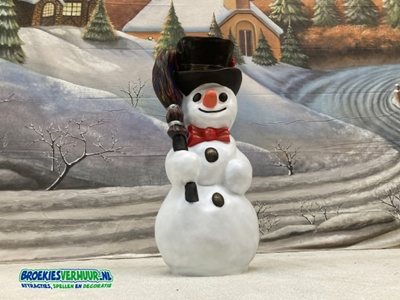 Decoratie Sneeuwpop 85 cm