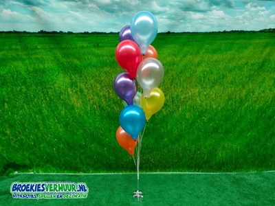 Gronddecoratie 10 Ballonnen