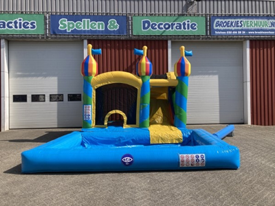 Springkussen Jumpy Happy Party Splash