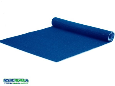 Loper Zee Blauw 100 cm per meter (Koop)