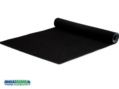 Loper Zwart 100 cm per meter (Koop)