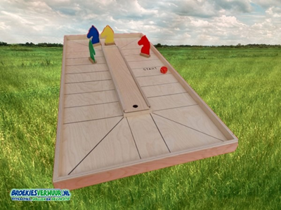 Paarden Ren Spel Oud Hollands
