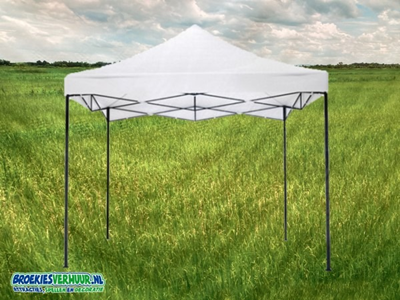 Budget Partytent Easy Up 3x3 meter Wit