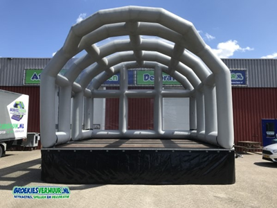 Podiumwagen 5x6 meter Opblaasbaar 