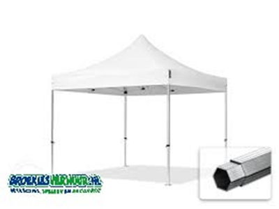 Professionele Easy Up Partytent 3x3 meter Wit