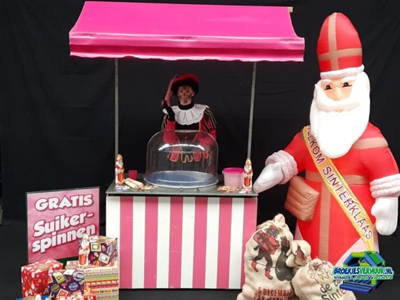 Suikerspin Uitdeel Piet VERZORGD