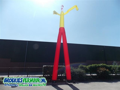 Sky Dancer Geel-Rood 8 meter