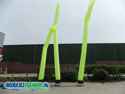 Sky Tube Fluor Geel 9 meter