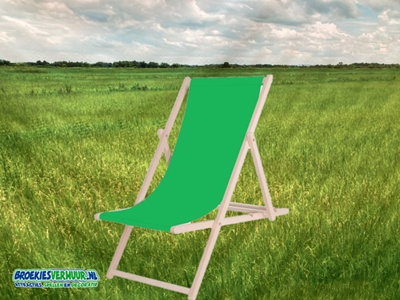 Strand Stoel Groen