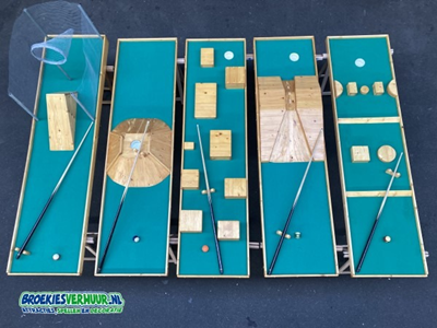 Tafel Biljart Parcours Set 3