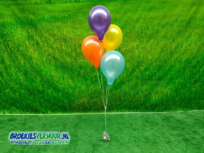 Tafeldecoratie 4 ballonen