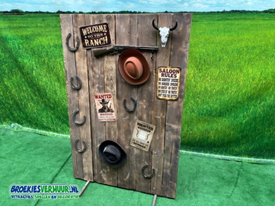 Thema decoratie Western decor Hek