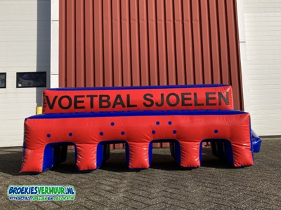 Voetbal Sjoelen Rood-Blauw