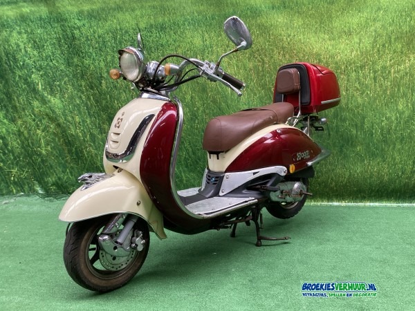 Decoratie Retro Scooter Rood