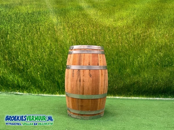 Decoratie Kastanje Houten Vat 160 liter