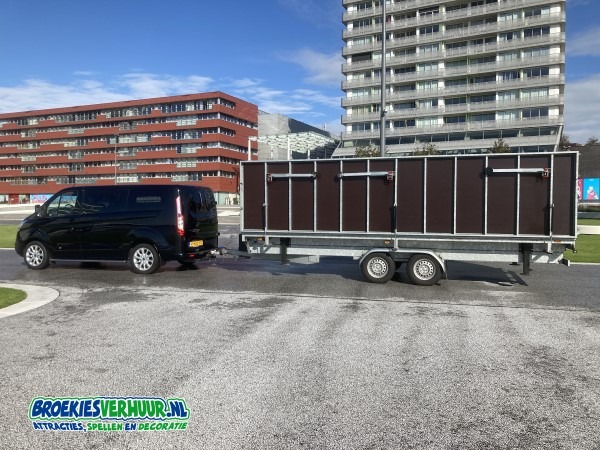 Podiumwagen 5x6 meter Opblaasbaar 
