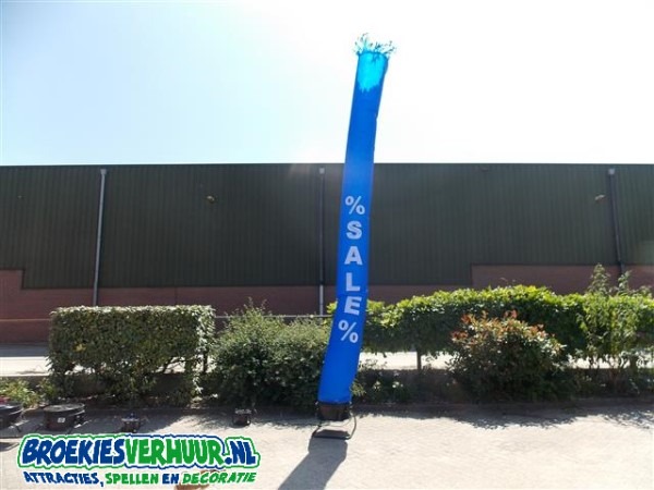 Sky Tube Blauw Sale 5.5 meter
