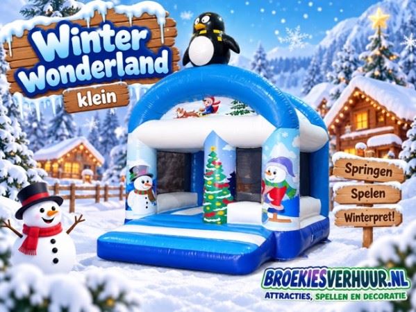 Springkussen-Winter-Wonderland-klein-Huren-Broekiesverhuur.nl Springkussen-Winter-Wonderland-klein-Huren-Broekiesverhuur.nl