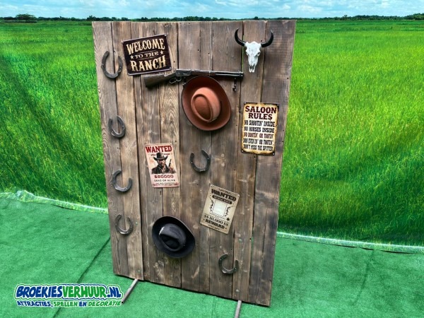 Thema decoratie Western decor Hek Thema decoratie Western decor Hek